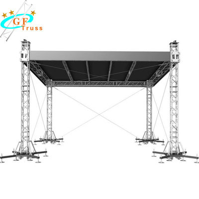 sistema di alluminio della capriata del tetto di 400*400m per gli eventi di concerto