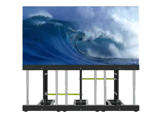 Sistema di sollevamento del supporto al suolo della parete dello schermo del LED per il Governo 500*500mm