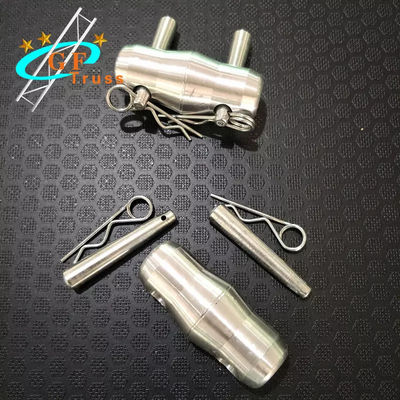 Metà di alluminio dell'accoppiatore conico con i perni delle clip per la misura F34 del basamento delle capriate