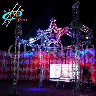 OEM all'aperto della capriata della torre di illuminazione della lega di alluminio della capriata di alluminio rotonda della fase