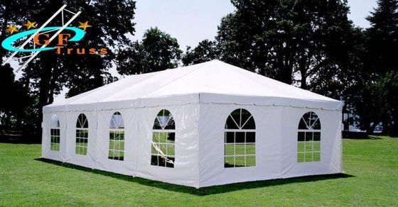 Tipo resistente muri laterali della tenda di alluminio impermeabile del partito di vetro