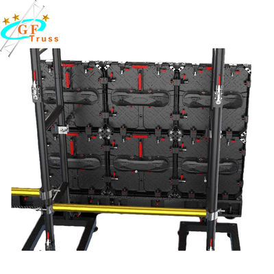 Supporto pesante di alluminio della parete della capriata dello schermo dell'hotel 1000mm LED