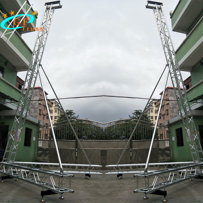 Linea altezza della torre dell'ascensore di concerto 7.50m del supporto della capriata dell'altoparlante di matrice