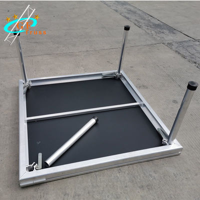 piattaforma di alluminio 1.22m*1.22m della fase di 1m*1m 1m*2m per nozze