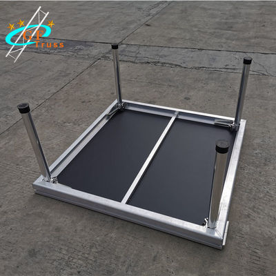 piattaforma di alluminio 1.22m*1.22m della fase di 1m*1m 1m*2m per nozze