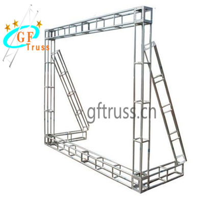 Capriata di alluminio di illuminazione del triangolo del portone della fase 6061 T6 per la cabina dello schermo del LED