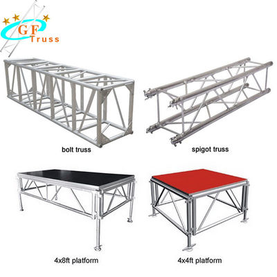 Messa a punto facile di Max Span 30M Aluminum Spigot Truss per i concerti
