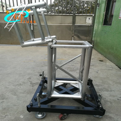 capriata di alluminio quadrata della vite di 400*400mm per i sistemi di illuminazione della fase