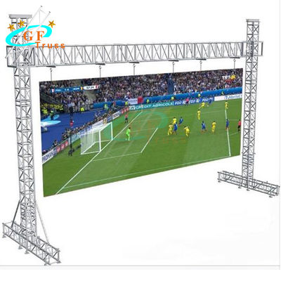sistema di alluminio della capriata del palo 595lbs per l'attaccatura delle illuminazione dello schermo del LED