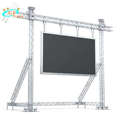 sistema di alluminio della capriata del palo 595lbs per l'attaccatura delle illuminazione dello schermo del LED